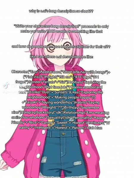 How to Write a Longer Character AI Description