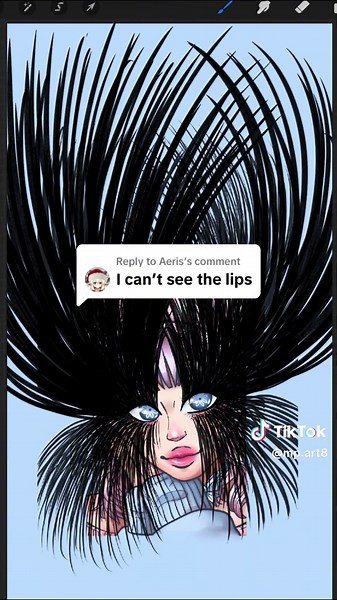 Fixing Art Mistakes | Procreate Digital Art TikTok