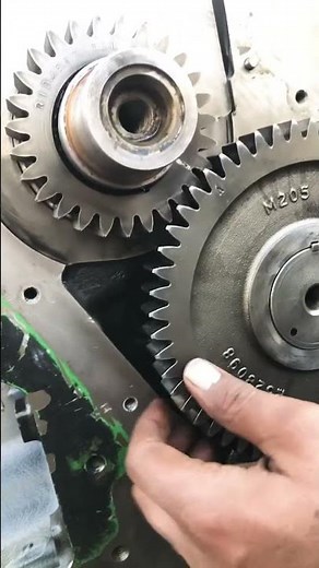 How to Cam shaft installation John Deere #timing marks cam shaft John Deere 6081