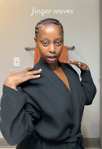 Stress-Free Finger Waves with The Doux Hair Care Mousse
