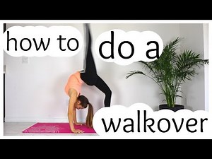 How to do a front walkover