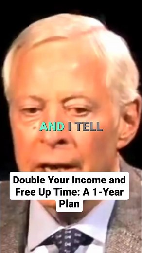 💰 Want to double your income in the next 12 months?⁠ ⁠ It’s possible—with the right strategy, mindset, and daily habits. In this video, Brian Tracy shares timeless principles that high achievers use to grow faster and earn more.⁠ ⁠ Credit: @5.min.motivation⁠ ⁠ #BrianTracy #DoubleYourIncome #SuccessMindset #HighPerformanceHabits #FinancialGrowth | Brian Tracy