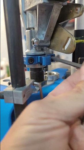 Installing Armanov quick release for Dillon Precision powder measure