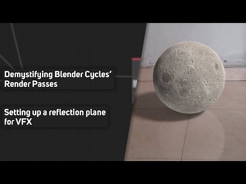 How To Set Up A Reflection Catcher For VFX In Blender