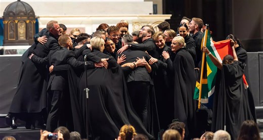 The Akustika Chamber Singers Win, Flying the Flag High in Italy