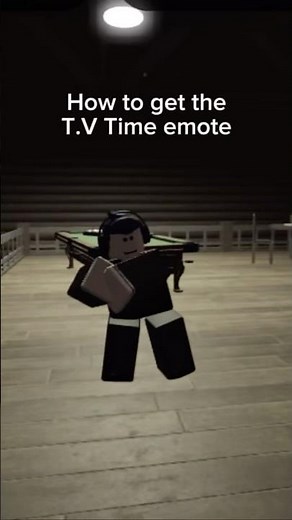 How to get the tv time emote in forsaken