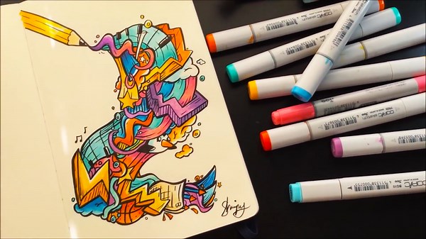 Doodle Challenge: No Sketch, Just Freehand