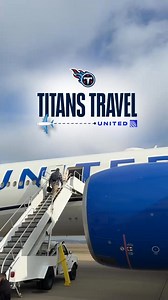 Off to The Land ✈️ United | Tennessee Titans