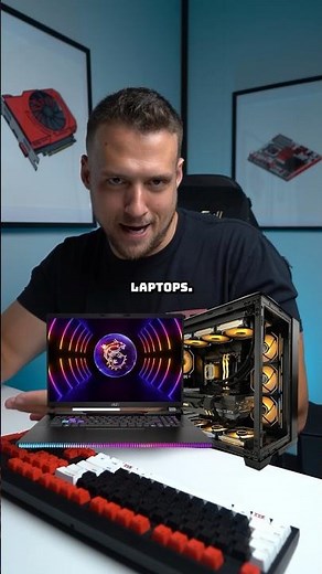 Desktop Parts in a Custom Laptop?!