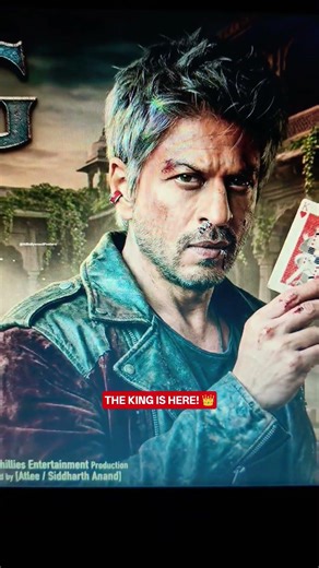 A fierce first look at #SRK in the new concept poster for #KING. 👑🎬 #kingmovie #shahrukhkhan