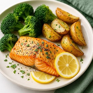 Healthy Salmon Low Cholesterol Dinner Recipe PDF - Etsy