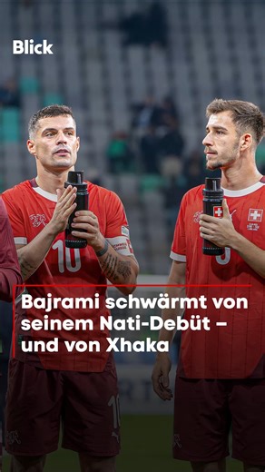 🇨🇭😬 «MEGA» – Strahlemann Adrian Bajrami schwärmt von seinem Nati-Debüt und Xhaka. | Blick Sport