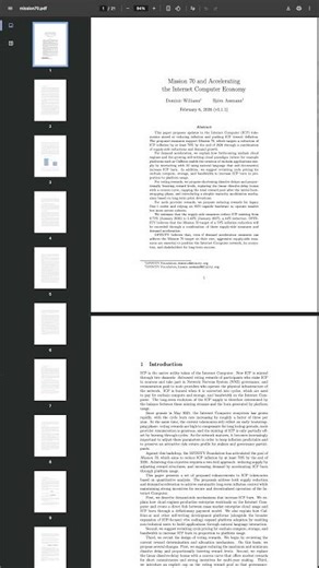 DFINITY Just Cut Its Inflation 70% In One Paper #ICP #Shorts