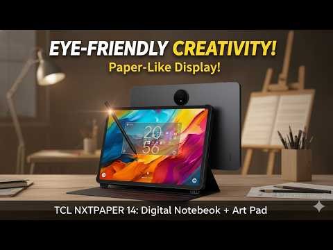 TCL NXTPAPER 14 Tablet Review — Paper-Like Display & 4096 Stylus