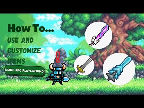 How to Use Items | RPG Playground Premium | Free, No-Coding, RPG Creator