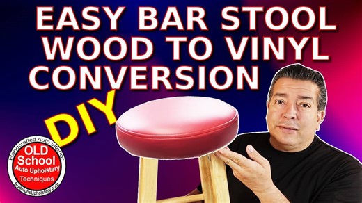Easy bar stool upholstery for beginners