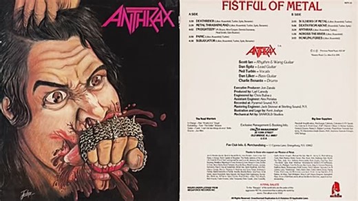 ANTHRAX - Fistful Of Metal 1984