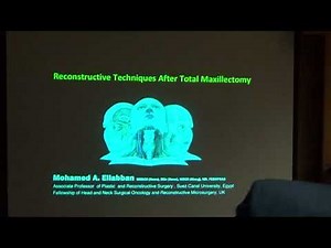 reconstruction after total maxillectomy