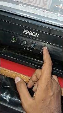 Epson ink light blinking Epson l380 ink red light blinking problem solution #printerrepair