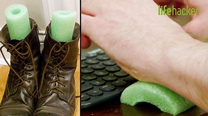 Once summer's over, give those those pool noodles new purpose around the house. | Lifehacker