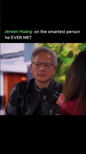 Jensen Huang on What Smart Really Means in the AI Age