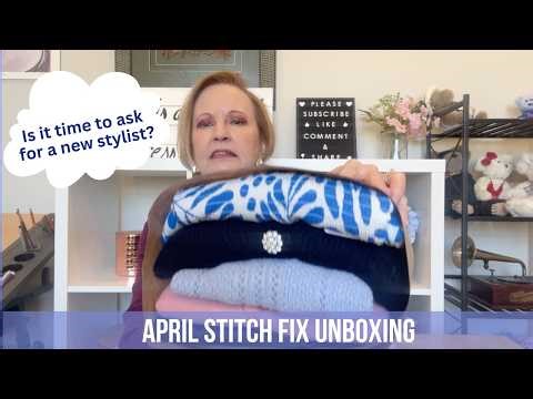 April Stitch Fix Unboxing