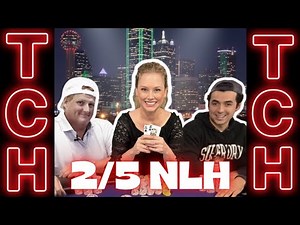 LIVE POKER | $2/$5 No-Limit Hold'em Cash Game | TCH Dallas