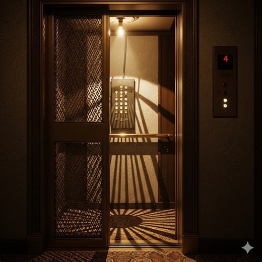 A chilling video from inside a hotel elevator racked up millions of views. Was it a genuine ghost encounter—or a carefully staged performance? See the full story in the comments. | Mr Nightmare Stories