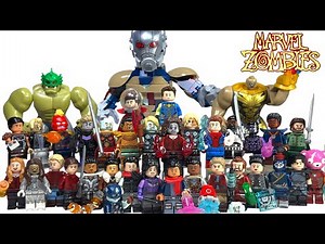LEGO Marvel Zombies All Main Characters And How To Build Them! Disney+ Series