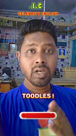 toodle meaning ?| word challenge | celebrity english shorts | #krishnaenglishcottage