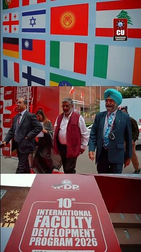 Prof. Pankaj Arora at IFDP 2026 | Inaugural Day Highlights | Chandigarh University