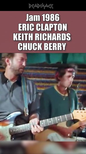 Epic Jam Session with Eric Clapton, Keith Richards, and Chuck Berry