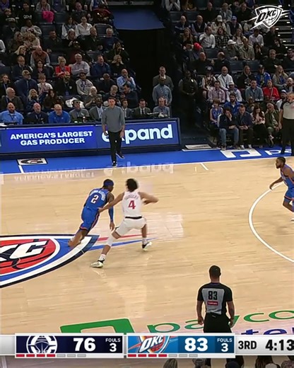 The OKC Thunder basketball experience in one short video 🎥 Vote Thunder 🗳️ bit.ly/49cSV93 | Oklahoma City Thunder