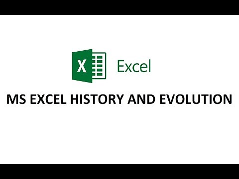 History and evolution of MS excel | MS Excel | 1985 to 2019 versions