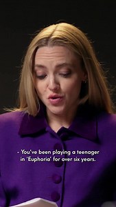 Despite playing a teen on ‘Euphoria’ for six years, Sydney Sweeney admits to Amanda Seyfried that she’s not actually up to date on teen trends—with a private TikTok FYP full of arts and crafts to prove it. Watch Vanity Fair’s Lie Detector Test with Sydney Sweeney and Amanda Seyfried: youtu.be/yVYXM7qIM2s | Vanity Fair
