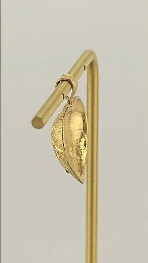 Vintage 14K Yellow Gold Heart Pendant - Timeless Estate Jewelry