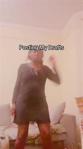 A little Dance Mess Around My cat Just There Watching I think Leo Approves #stepup2#dance#fyp#viral#robot