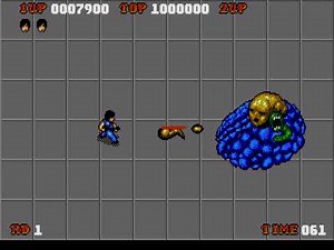 Alien Syndrome PC MS-DOS Gameplay