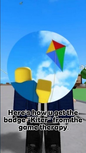 random roblox badge tut pt3 | roblox therapy “Kiter” badge | #roblox #robloxbadge #robloxtherapy