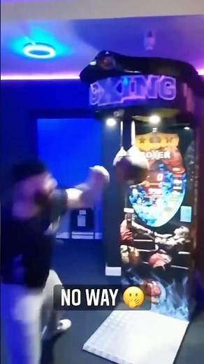 Top 7 most powerful punches on this machine #boxing #impressive #arcade