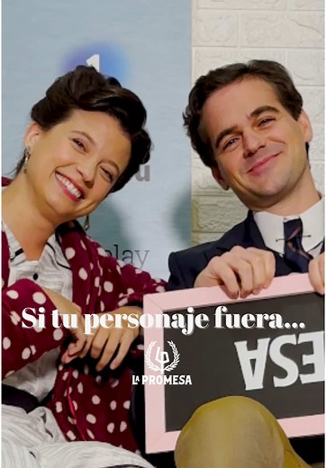 ‘Si tu personaje fuera…’ con Amparo Piñero y Gonzalo Ramos 🎥 PARTE 1 #lapromesa #lapromesaserie #television