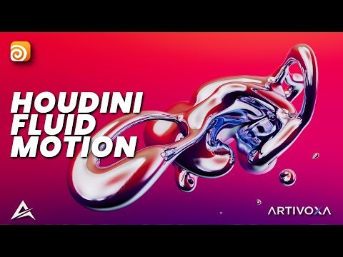 Houdini Tutorial | ABSTRACT FLUID SPLASH
