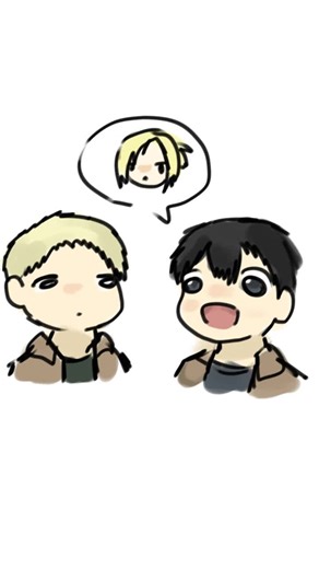 AOT Junior High: Annieleonhart, Reinerbraun, Bertholdt, Arminarlert, Shingekinokyojin, SNK