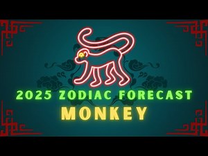 2025 MONKEY Zodiac Astrology Forecast | Most PROSPEROUS Zodiac? #chineseastrology #2025astrology