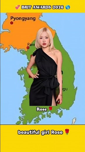 BLACKPINK Rosé Wins BIG at BRIT Awards 2026 🏆🔥 Rosé Holding the BRIT Trophy Moment #blackpink #short