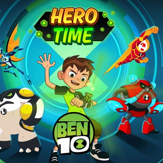 Hero Time - Ben 10 game play on Friv2Online