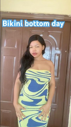 Bikini bottom day trend #bikinibottom #bikinibottomspongebob #spongebob #spongebobsquarepants