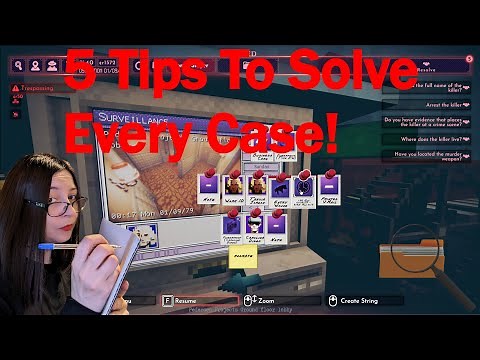 5 Tips To Solve Every Case In Shadows Of Doubt!