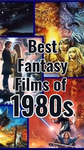 Best fantasy movies of the 1980s! #movies #vidsthatrfun #films #cinema #1980s #fantasyfilms #fantasymovies #1980sfantasy #adventurefilms #adventuremovies | Funvids