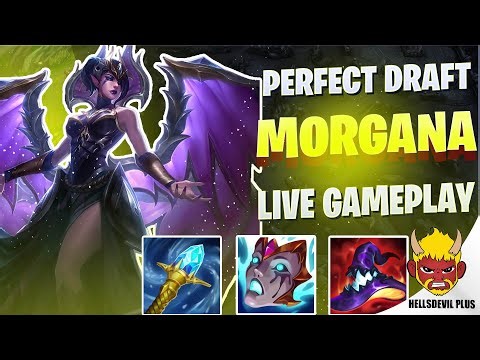 Perfect Morgana Draft (Satisfying)! - Wild Rift HellsDevil Plus Gameplay